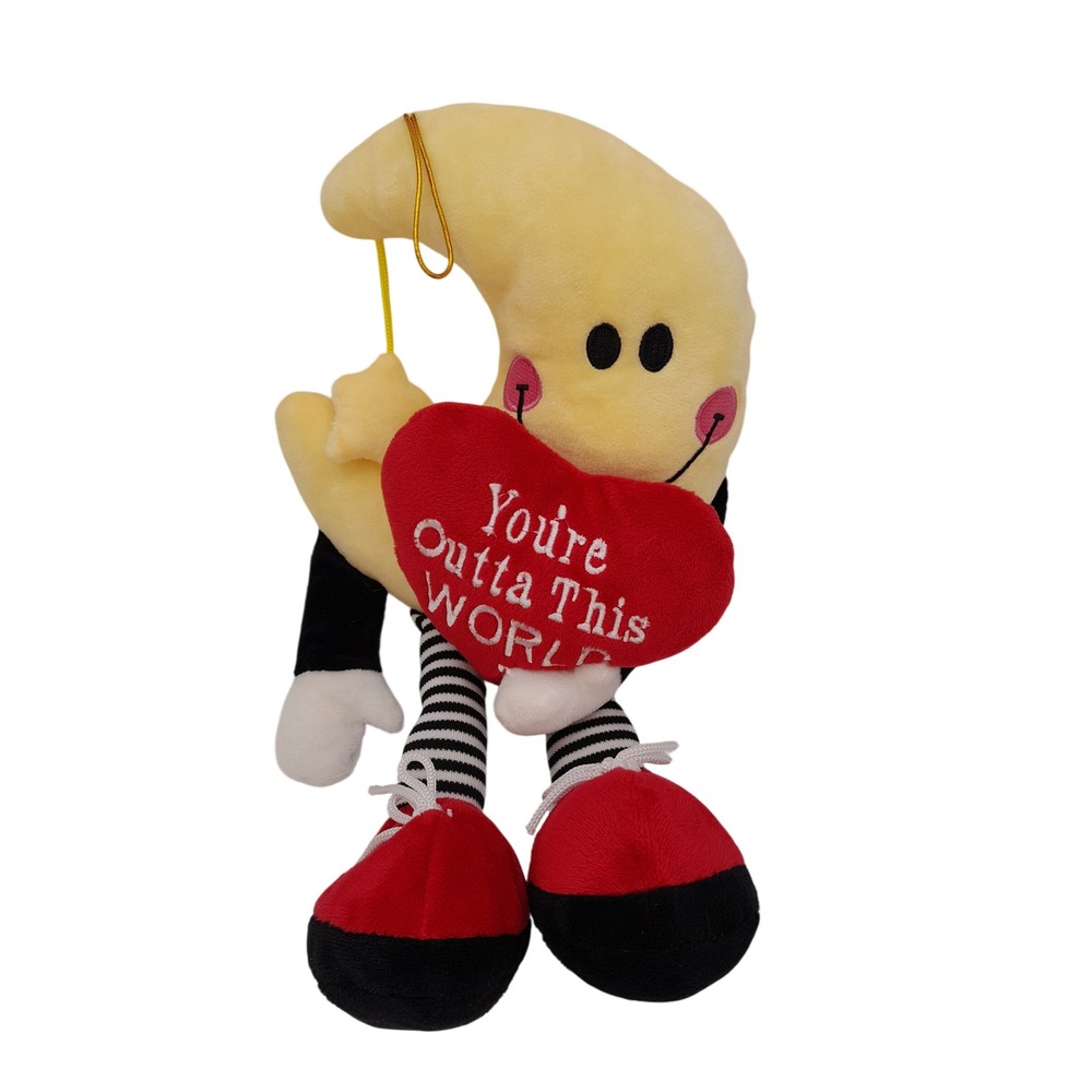 Burton + Burton Crescent Moon Plush You're Outta This World Heart Yellow 9726843